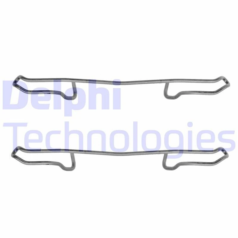 Image of DELPHI Brake pad fitting kit DELPHI LX0108