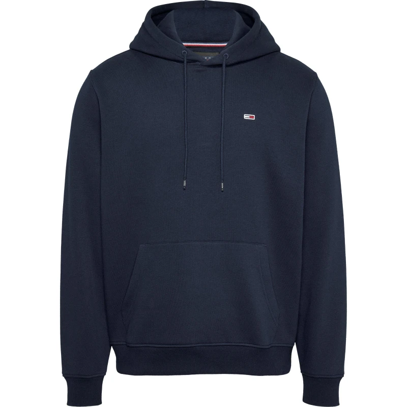 Image of Tommy Jeans Small Flag Hoodie - Blue Blue 2XL