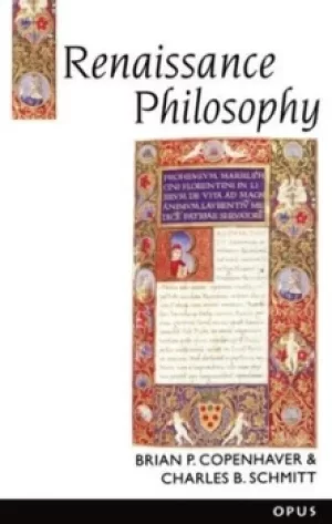 Image of Renaissance philosophy by Brian P. Copenhaver