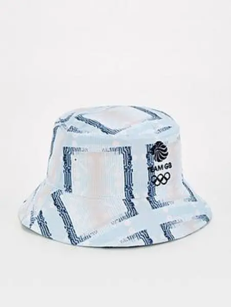 Image of adidas Team Gb Bucket Hat - Blue, Men Blue VYQET Male