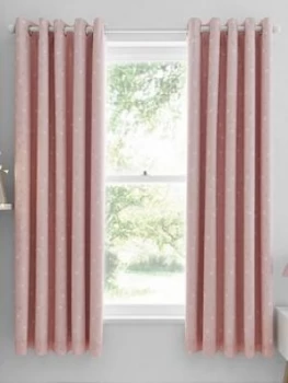 Image of Catherine Lansfield Catherine Lansfield Make A Wish Glow In The Dark Blackout Curtains