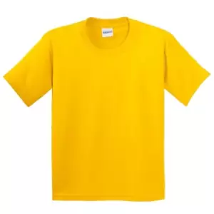 Image of Gildan Childrens Unisex Soft Style T-Shirt (Pack Of 2) (L) (Daisy)