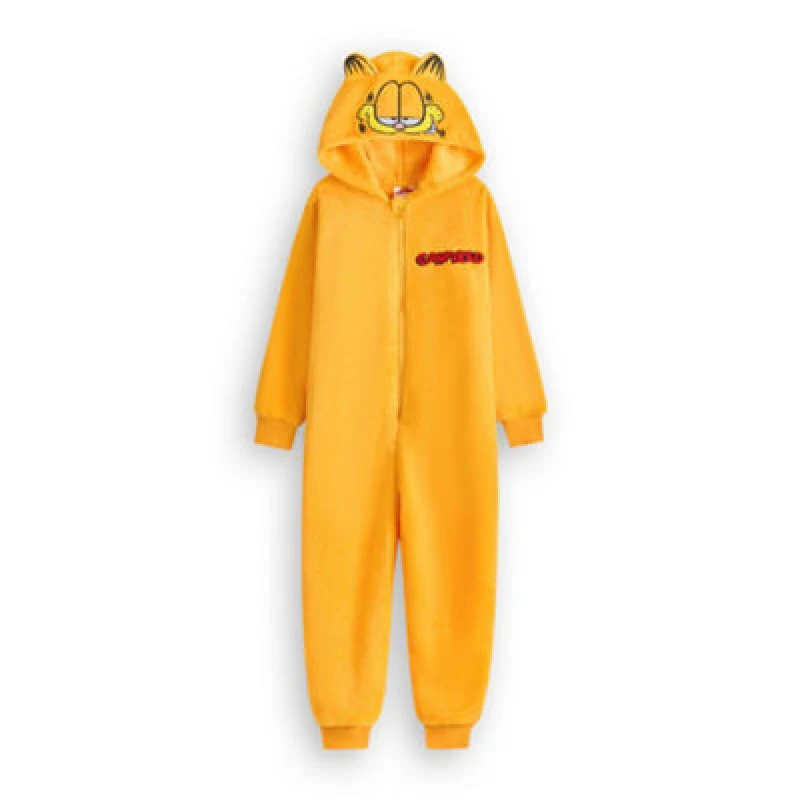 Image of Garfield Garfield Onesie in Orange Size: Small Orange S Unisex 5063203040070
