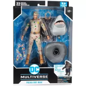 image of DC Multiverse Build-A 7" WV5 - Suicide Squad Polka Dot Man Action Figure