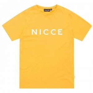 image of Nicce Tee Mens - Apricot