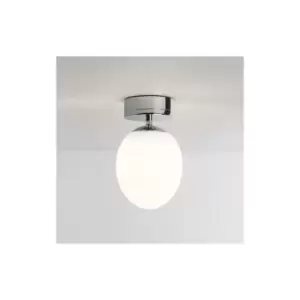 Image of Astro Kiwi Ceiling - LED 1 Light Semi Flush Bathroom Ceiling Light Polished Chrome IP44