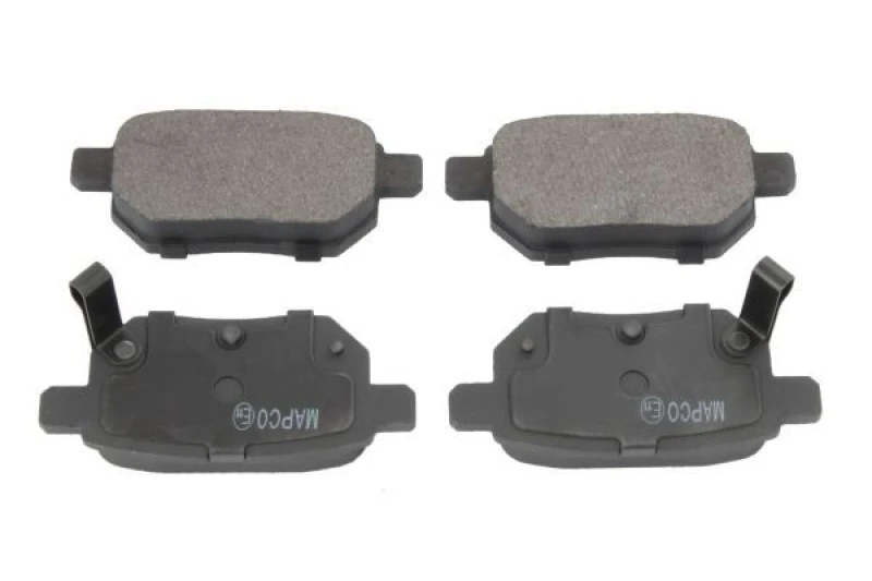 Image of MAPCO 6927 Brake pad set Rear Axle, with acoustic wear warning Brake Pad Set,disc brake (402)