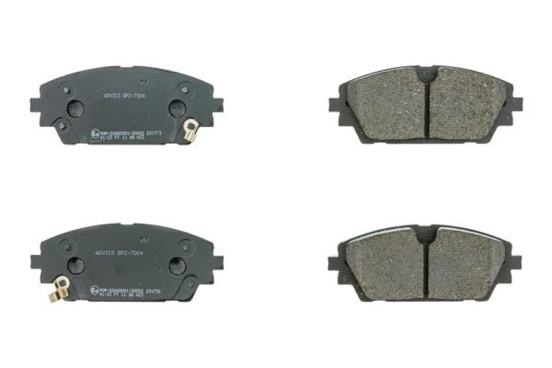 Image of AISIN Brake pad set AISIN BPZ-7004