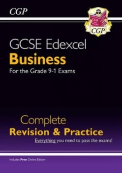 Image of GCSE Business Edexcel Complete Revision and Practice - Grade 9-1 Course with Online Edition by CGP Books