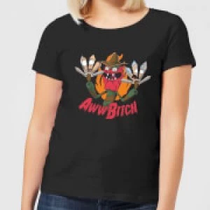 Image of Rick and Morty Scary Terry Womens T-Shirt - Black