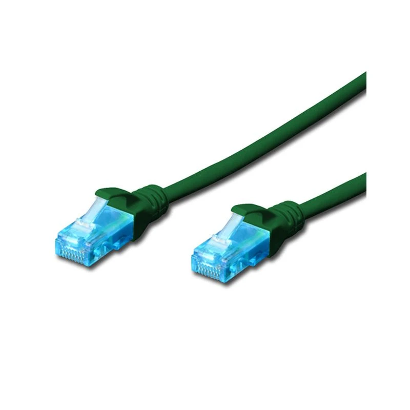 Image of FDL 15M CAT.5e UTP PATCH CABLE- GREEN