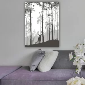 Image of 726016939_70100 Multicolor Decorative Canvas Painting