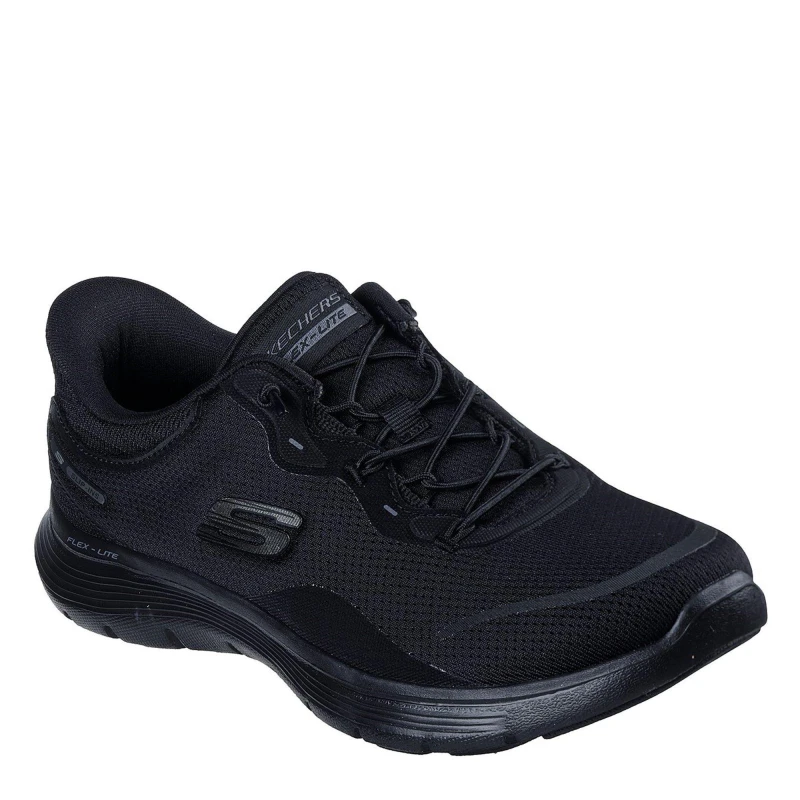 Image of Skechers Womens Flex Appeal 5.0 Slip On Trainers Black female 4 (37)