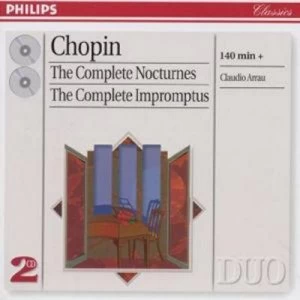 image of The Complete Nocturnes / The Complete Impromptus by Fryderyk Chopin CD Album