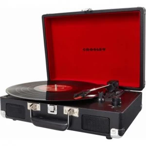 image of Crosley Cruiser CR8005ABLK Turntable in Black