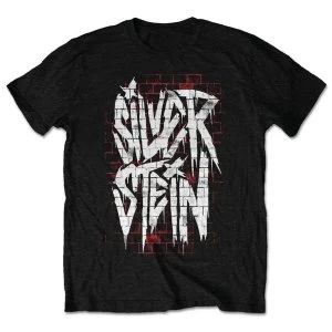 Image of Silverstein - Graffiti Unisex Large T-Shirt - Black