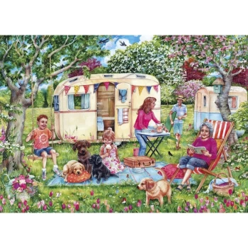 Image of Caravan Escape Jigsaw Puzzle - 1000 Pieces