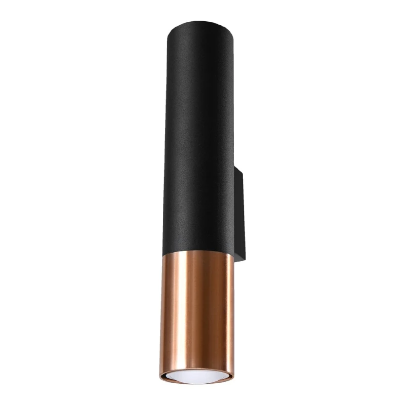 Image of Sollux Lighting Wall lamp steel Loopez modern Design GU10
