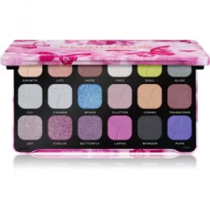 Image of Makeup Revolution Forever Flawless Eyeshadow Palette Shade Butterfly 18 x 1.1 g