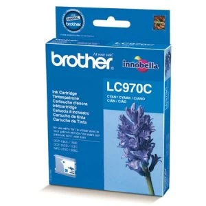 Image of Brother LC970 Cyan Ink Cartridge