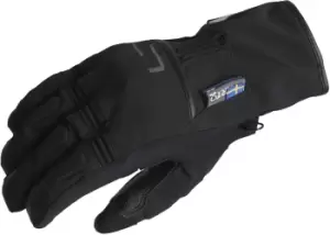 Image of Lindstrands Lillmon Motorcycle Gloves, black, Size L, black, Size L