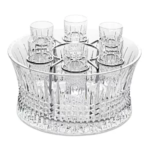 image of Waterford Lismore Diamond Vodka Chiller Set