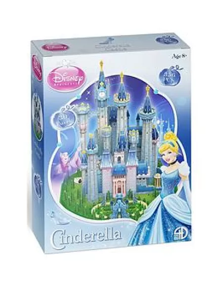 Image of Disney Cinderella Castle Paper Core 3D Puzzle Model
