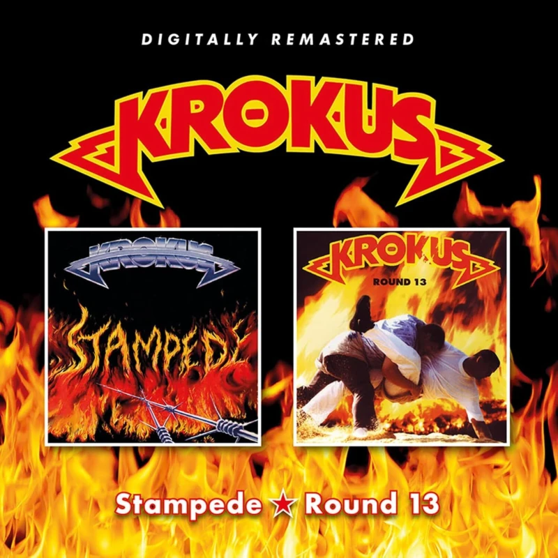 Image of Krokus Stampede / Round 13 CD multicolor Onesize Unisex