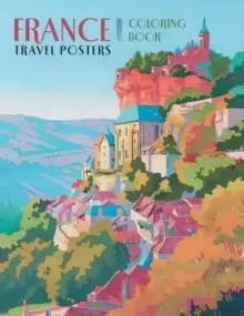 Image of France Travel Posters Colouring Book