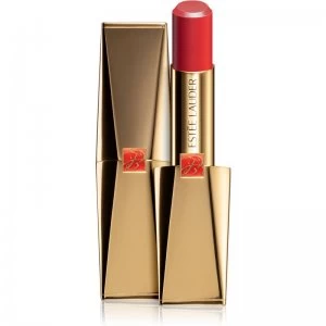 Image of Estee Lauder Pure Color Desire Moisturising Matte Lipstick Shade 313 Bite Back