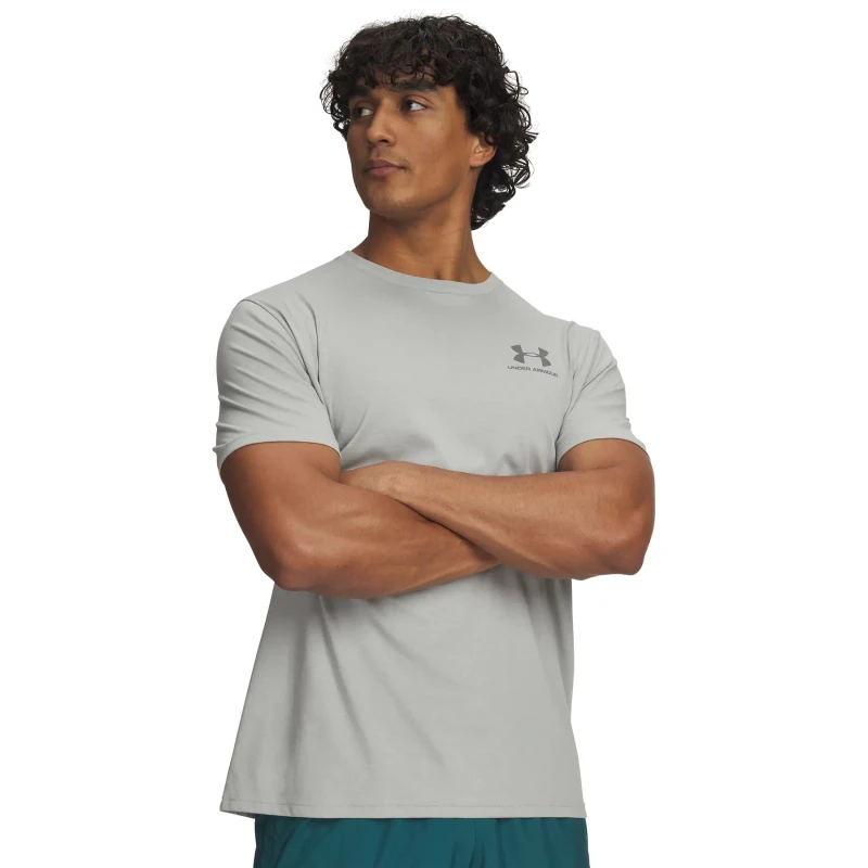 Image of Jersey Under Armour Left Chest Logo Gris Male 2XL