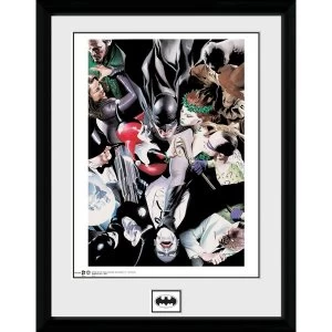 image of Batman Villians Collector Print (30 x 40cm)