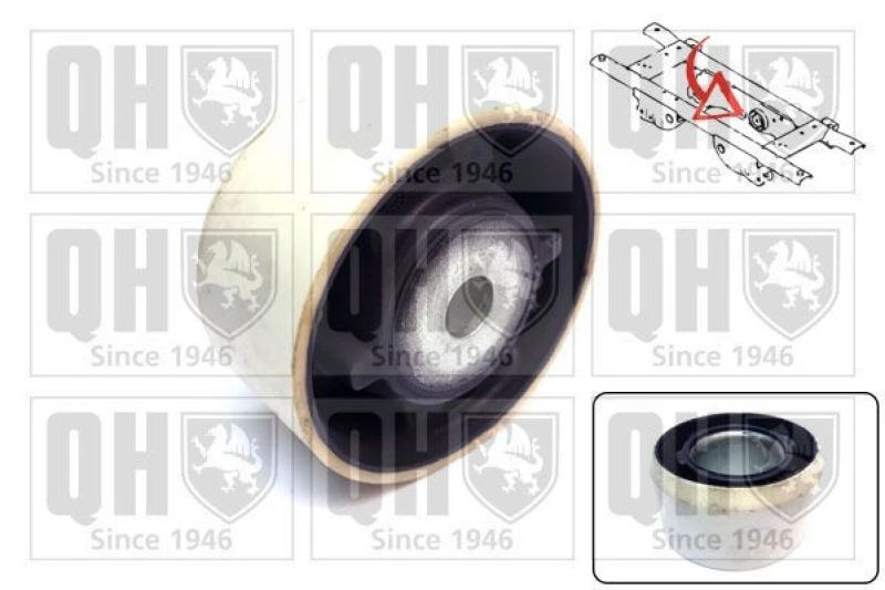Image of QUINTON HAZELL Axle bush QUINTON HAZELL EMS8765