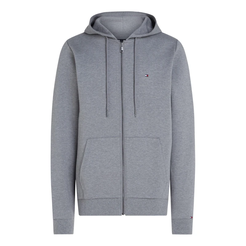 Image of Tommy Hilfiger Zip sweatshirt Grey Heather male 2XL