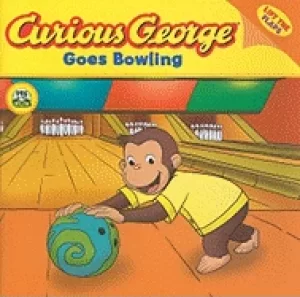 Image of curious george goes bowling