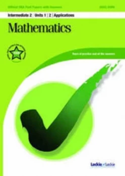 Image of Maths Intermediate 2 Sqa Past Papers. Units 1 2 and Applications Paperback