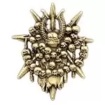 image of Warhammer 40K Chaos Legions Pin Badge