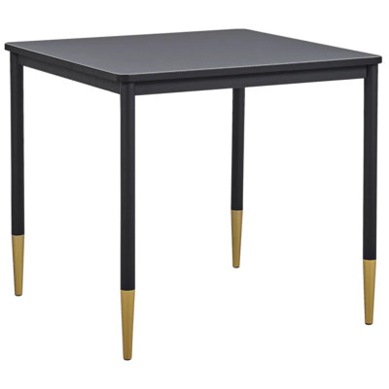 Image of Beliani Dining Table Shalford Black 80 Cm 80 Cm