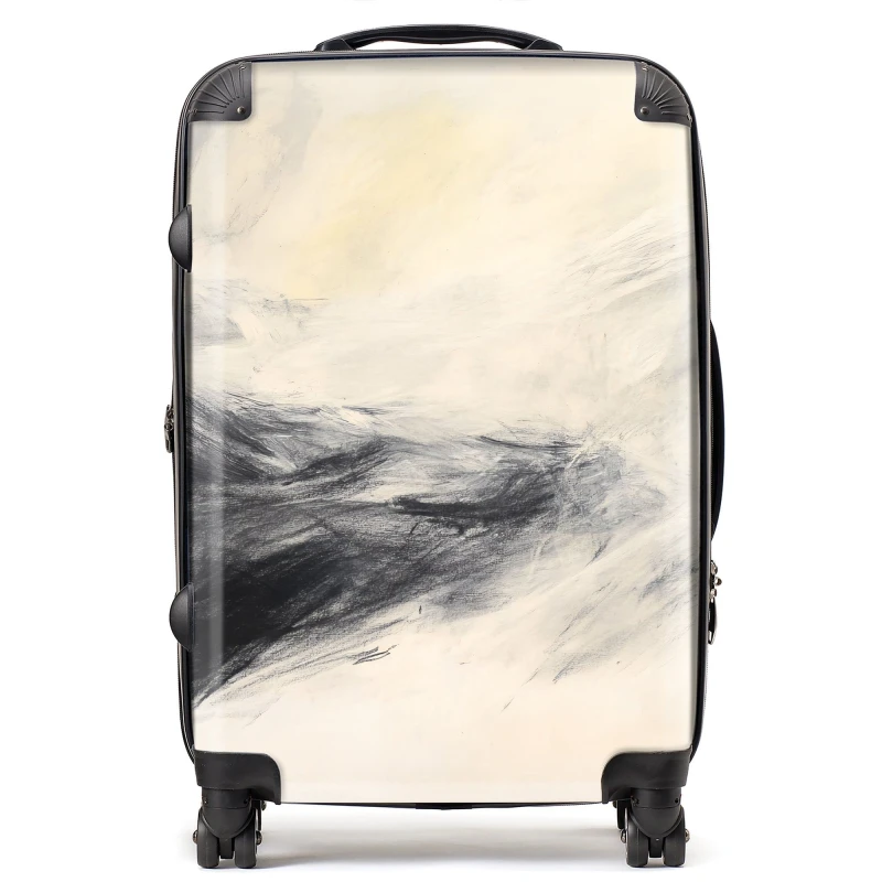 Image of Designer Luggage Isla Quinn: 00006 Suitcase in Grey Size: Large Grey Unisex Large