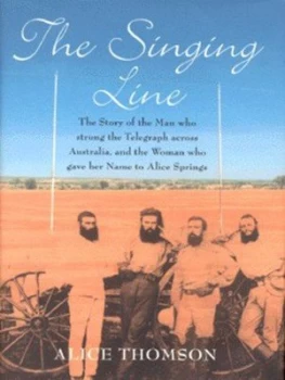 Image of The Singing Line by Alice Thomson Hardback
