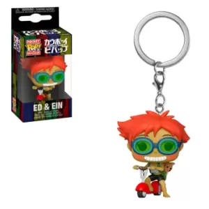 Cowboy Bebop Ewdard on Scooter Funko Pop! Keychain