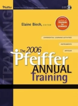 Image of The 2006 Pfeiffer Annual by Elaine Biech Hardback