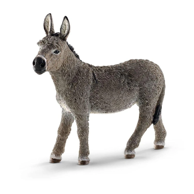 Image of Figurine: Schleich Farm World Donkey Toy Figure (13772) Multi