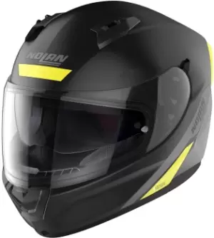 Image of Nolan N60-6 Staple Helmet, black-yellow, Size L, black-yellow, Size L