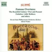 Image of Famous Overtures (Walter, Slovak State Po)