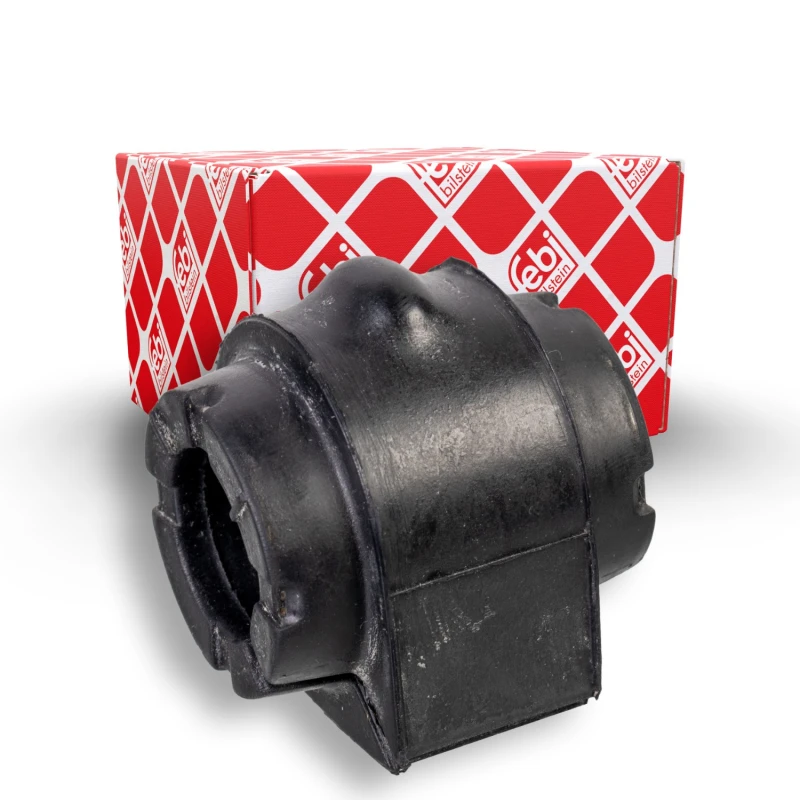 Image of FEBI BILSTEIN 172213 Stabilizer Bushes Rear Axle Right, Elastomer Elastomer Anti-roll Bar Bush Kit (1334)