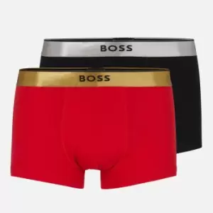 Image of BOSS Bodywear 2 Pack Gifting Cotton Boxer Trunks - M
