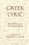 Image of greek lyric an anthology in translation