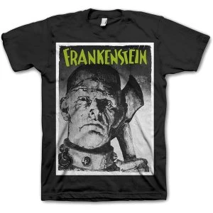 image of StudioCanal - Frankenstein Unisex Small T-Shirt - Black