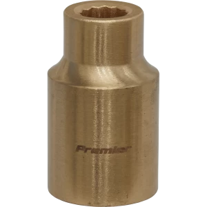 Image of Sealey 1/2" Drive Non Sparking Bi Hexagon Socket Metric 1/2" 9mm